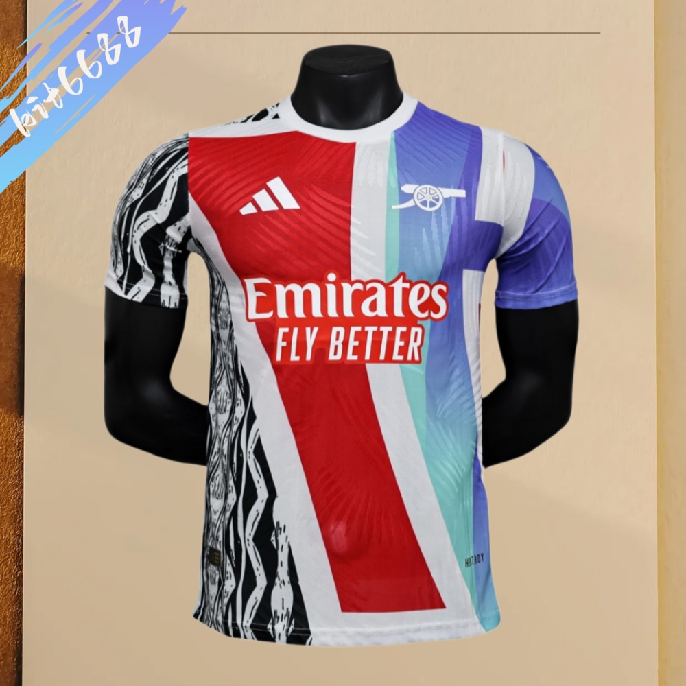 2025/2026 Arsenal FC Pre-match football shirt（Player）