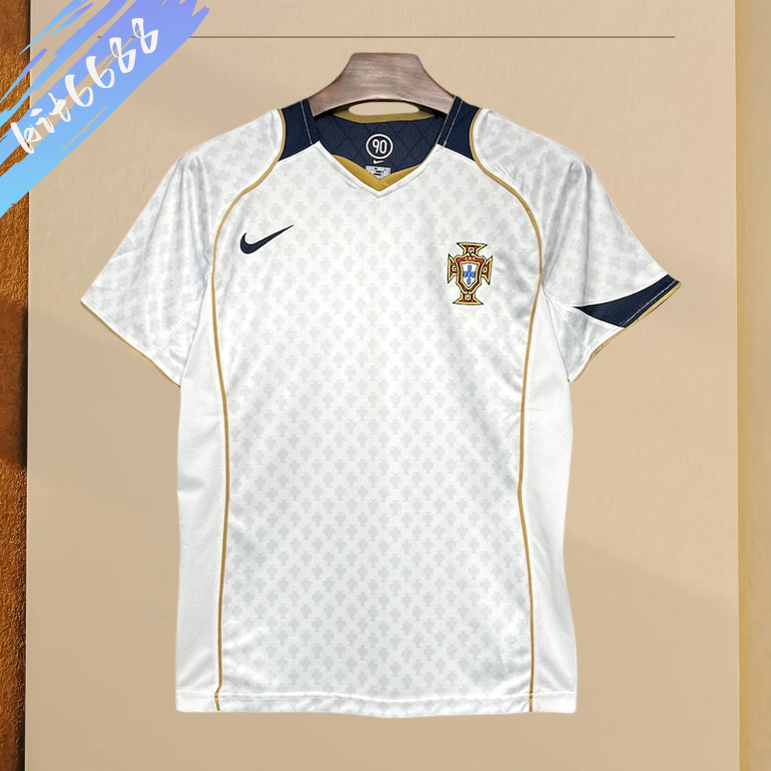 2004 Portugal Away Retro Football Shirt