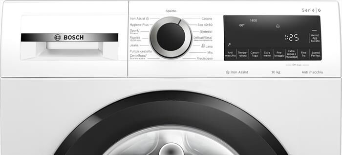 BOSCH - Lavatrice Serie 6 WGG254Z9II 10Kg 1400g/m Classe A-Bianco