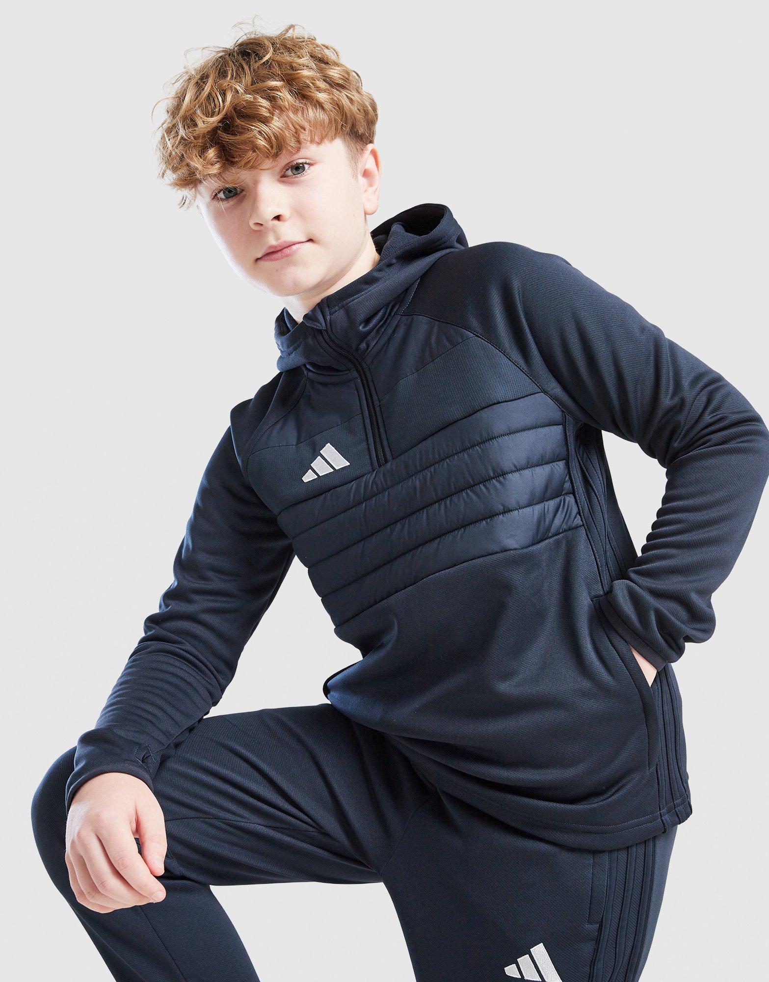 adidas Winterized Tiro 1/4 Zip Hoodie Kinder