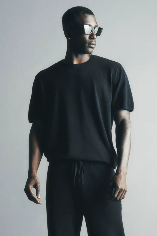 Cashmere Blend Ever Soft Short Sleeve Crew