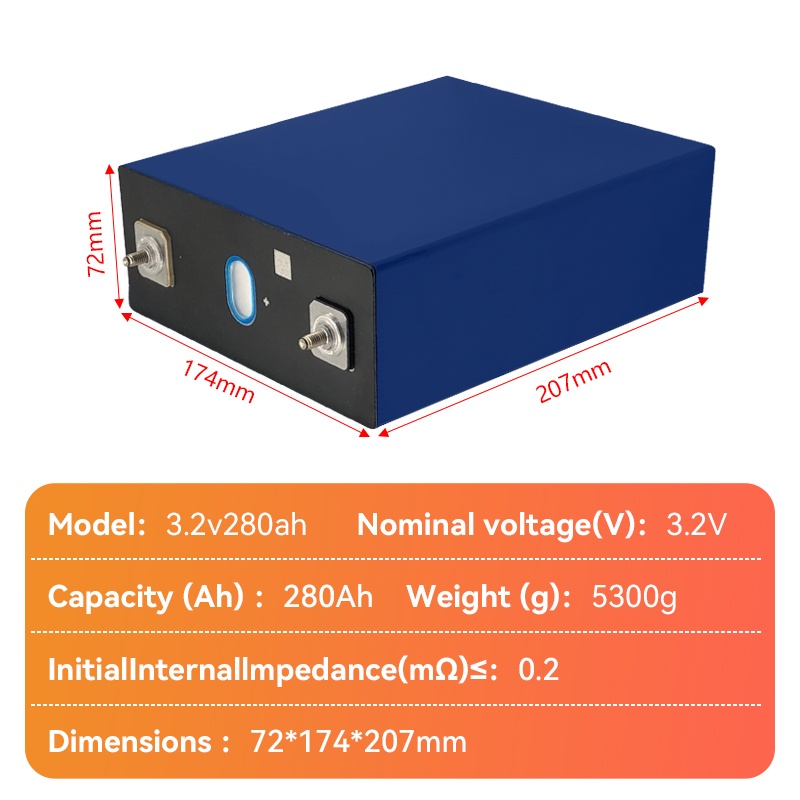 3.2v 280ah Lifepo4 Battery