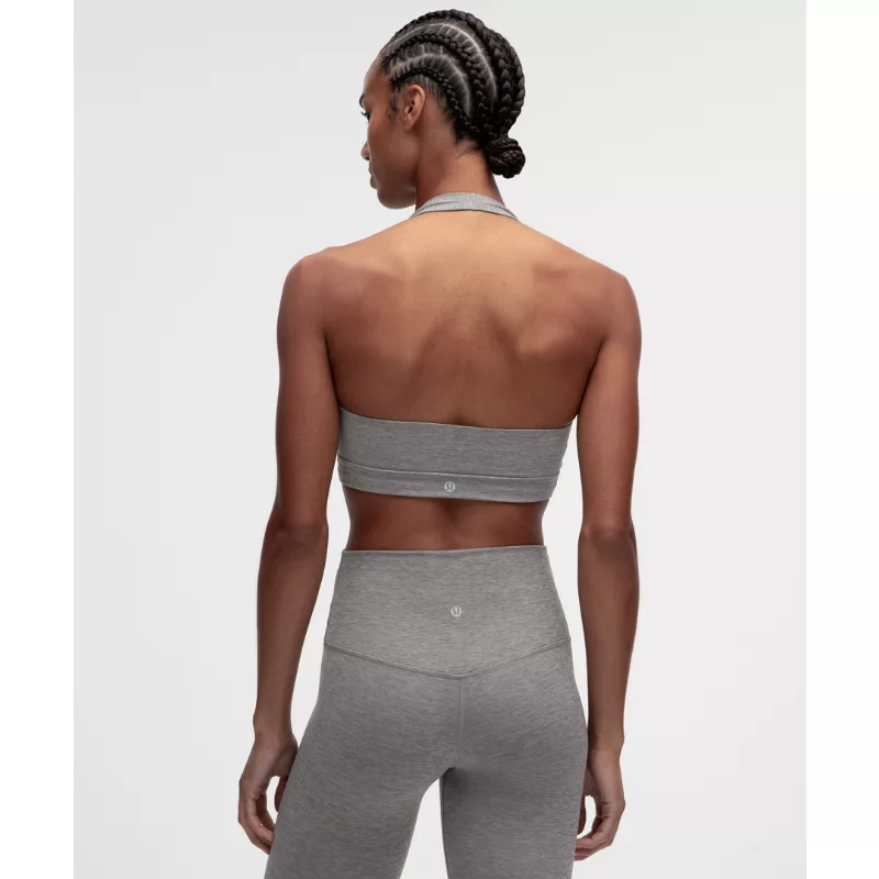 lululemon Focuser Halter Bra Light Support, C/D Cup