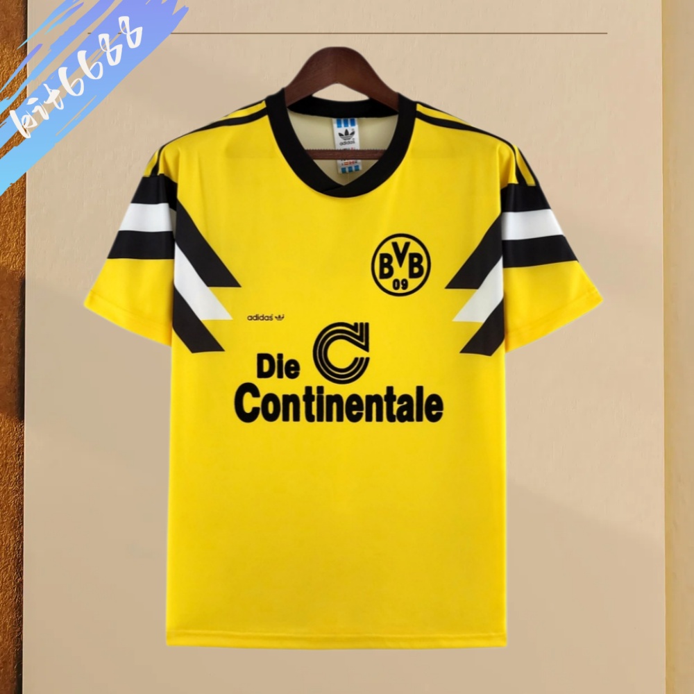 1998/1990 Dortmund Retro Home Football Shirt