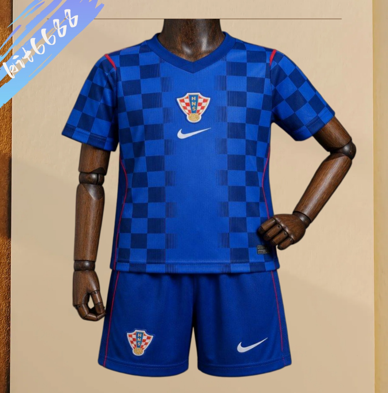 2026/2027 Croatia Away Football Shirt （Adult & Kids Kit socks)