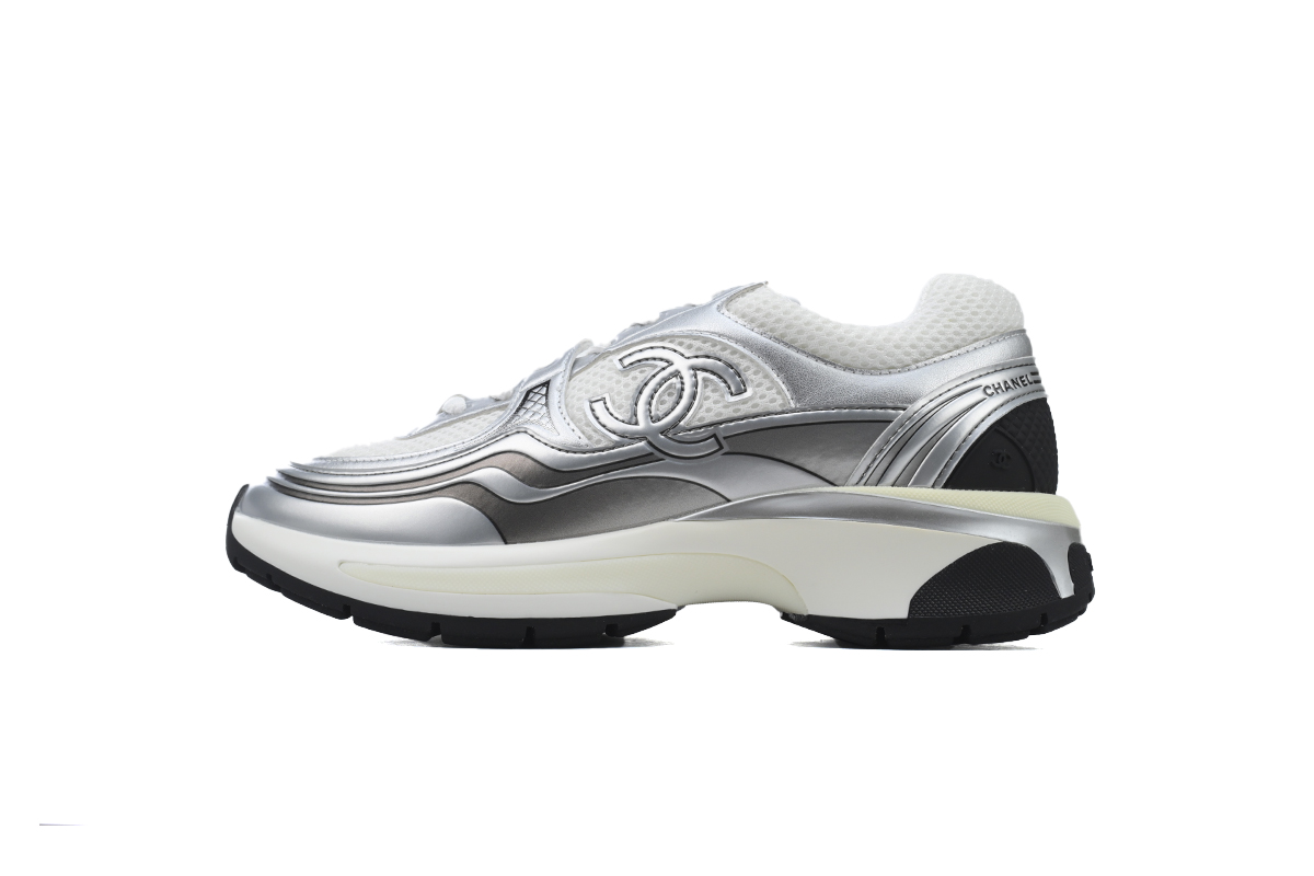 Chanel Silver Black