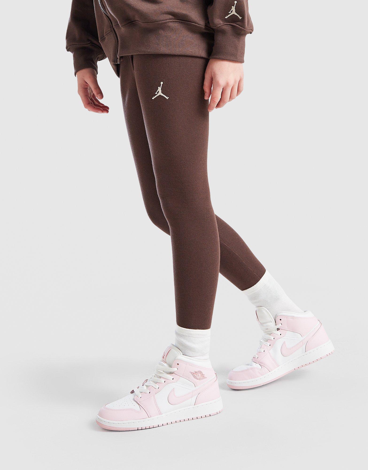 Jordan Girls' Icon Ribbed Leggings Kinder