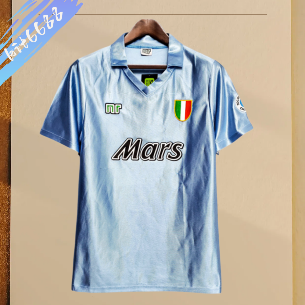 1990/1991 Napoli Retro Home Football Shirt