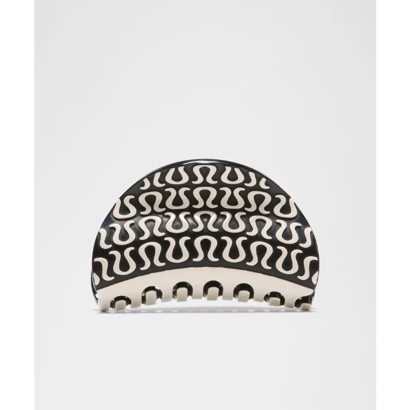 Small Logo-Embossed Claw Hair Clip