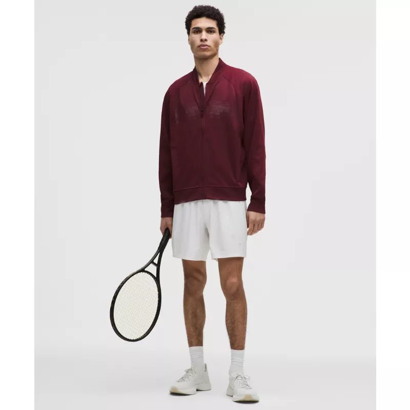 Men's Engineered Knit Mesh Tennis Jacket