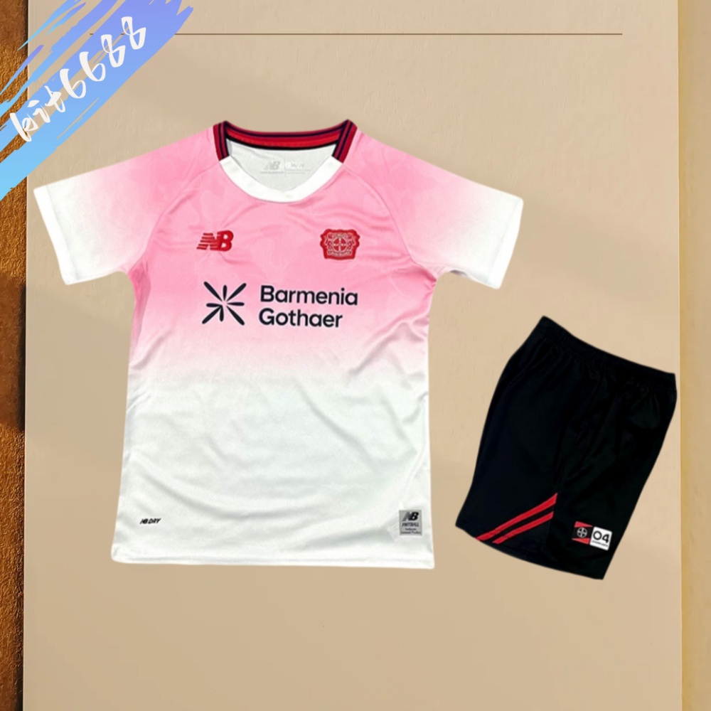 2025/2026 Leverkusen Away Football Shirt (Kids Kit Kids Kit socks)