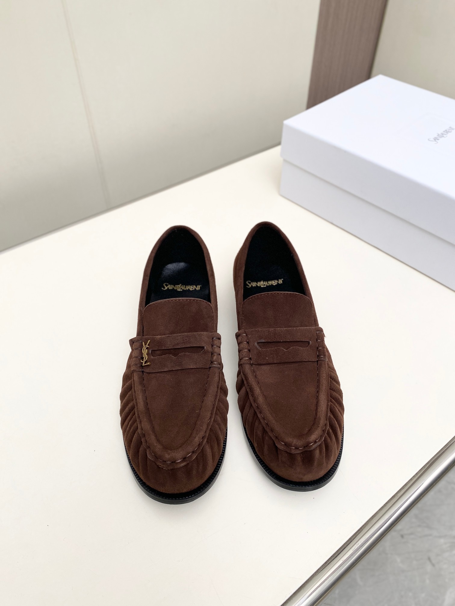 Saint Lauren YSL Women Loafers Size 35-41