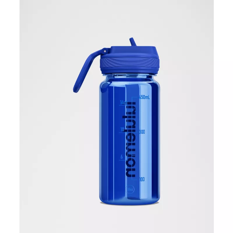 Back to Life Clear Bottle 18oz Straw Lid
