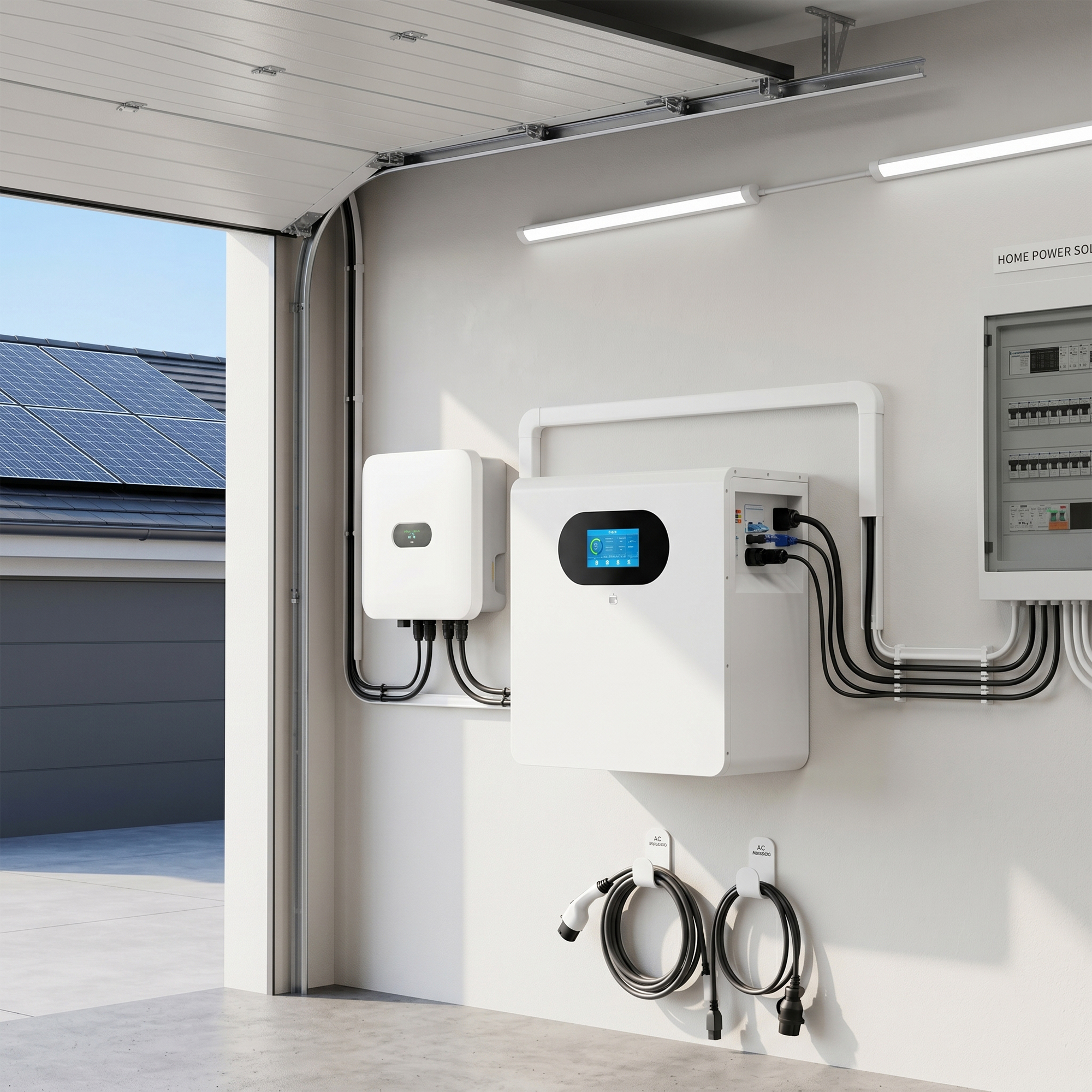 25.6V 280Ah 1P8S 7.16KWH Wall-mounted Battery