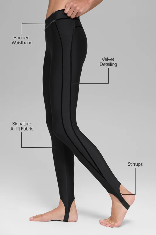 Airlift High-Waist Love Language Stirrup Legging