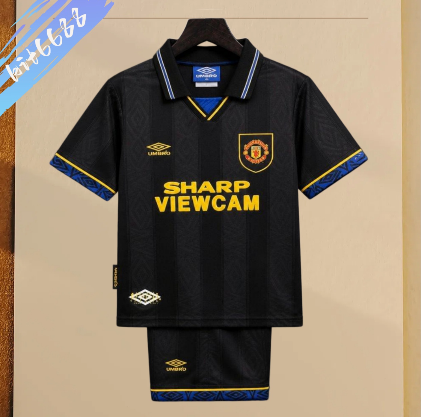 92/94 Manchester United Away Retro Football Shirt ( Kids Kit )