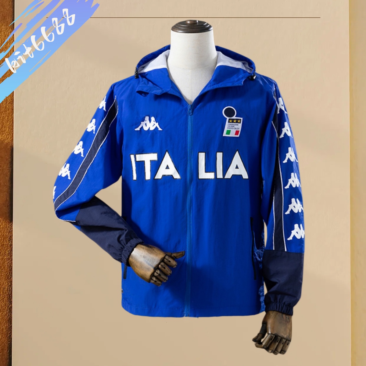 Italy Retro Windbreaker