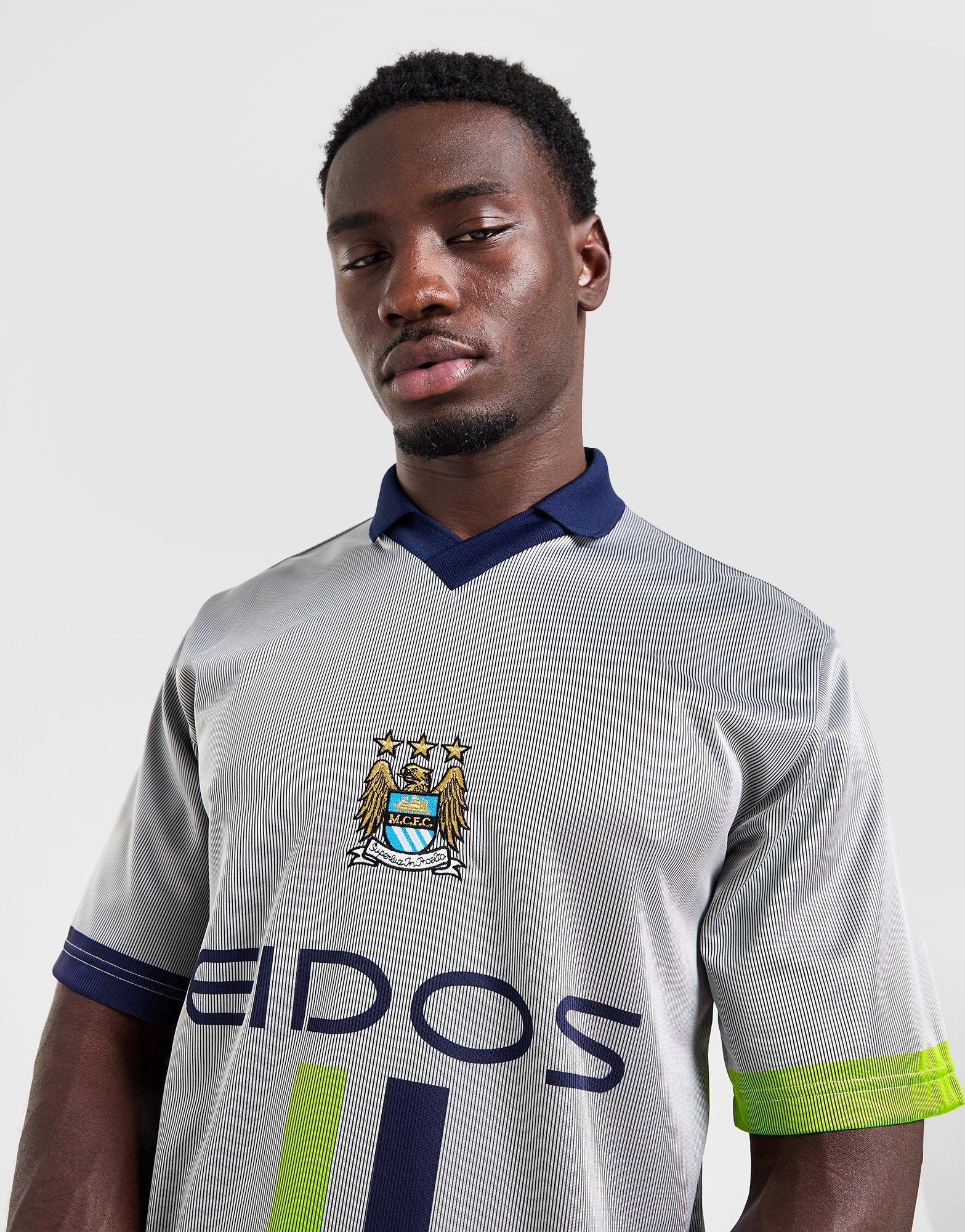 Score Draw Manchester City FC '00 Retro Auswärts Shirt