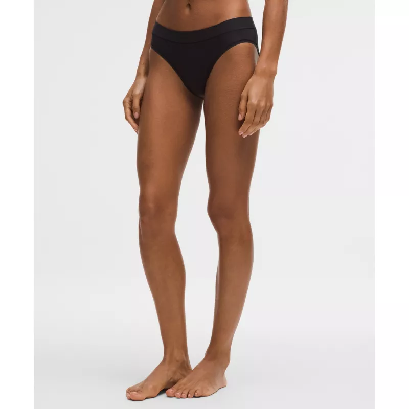 UnderEase Mid-Rise Bikini Underwear 5 Pack
