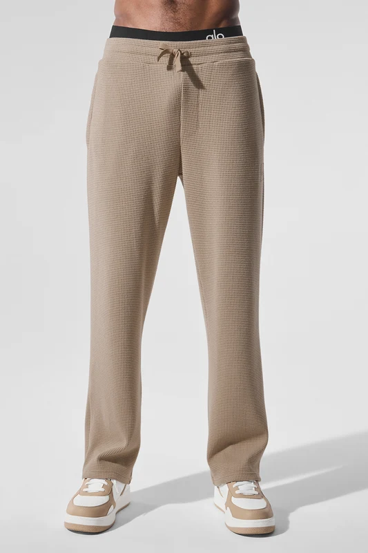 Elevate Waffle Straight Leg Pant