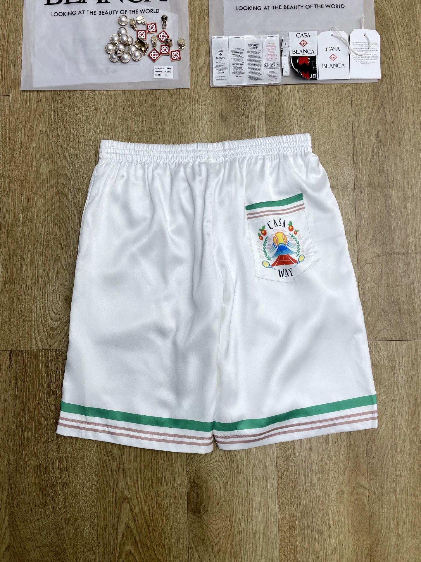 Casablanca Shorts Size S-XL
