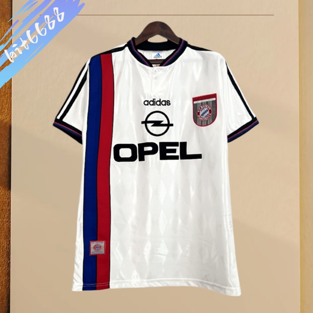 1996/1998 Bayern Munich Away Retro Football Shirt