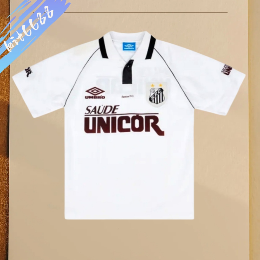 1997 Santos Home Retro Football Shirt (Retro)