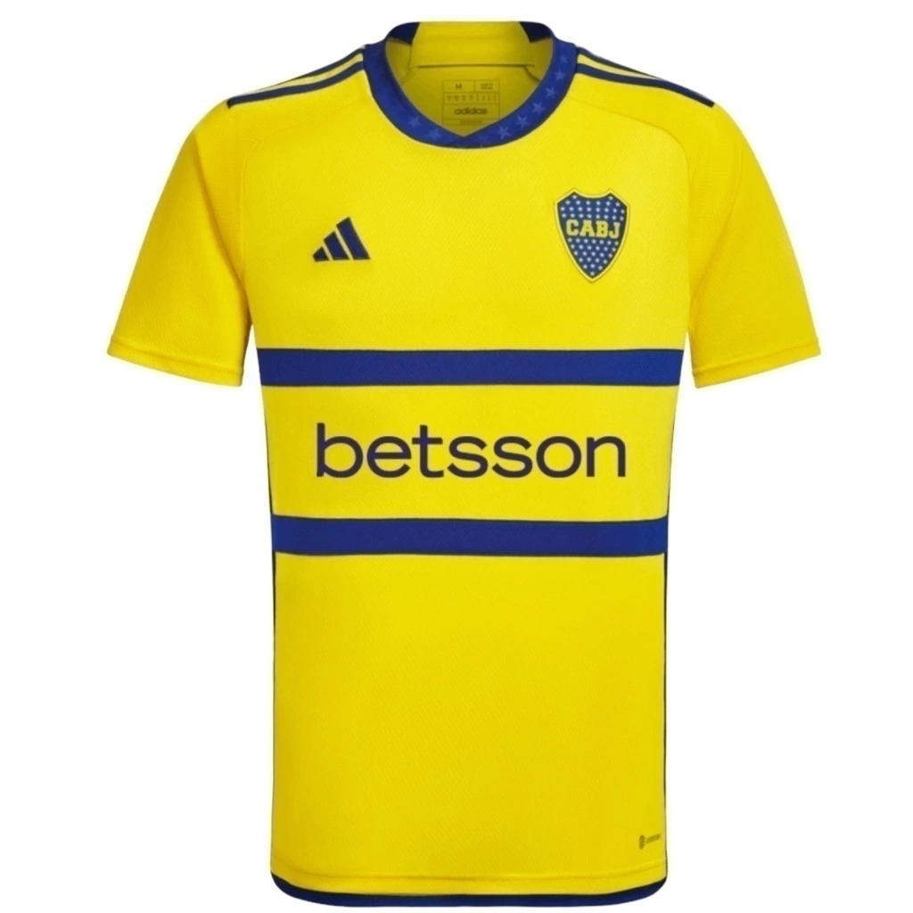 Boca Juniors 23/24 Fan Edition Yellow with Blue Details
