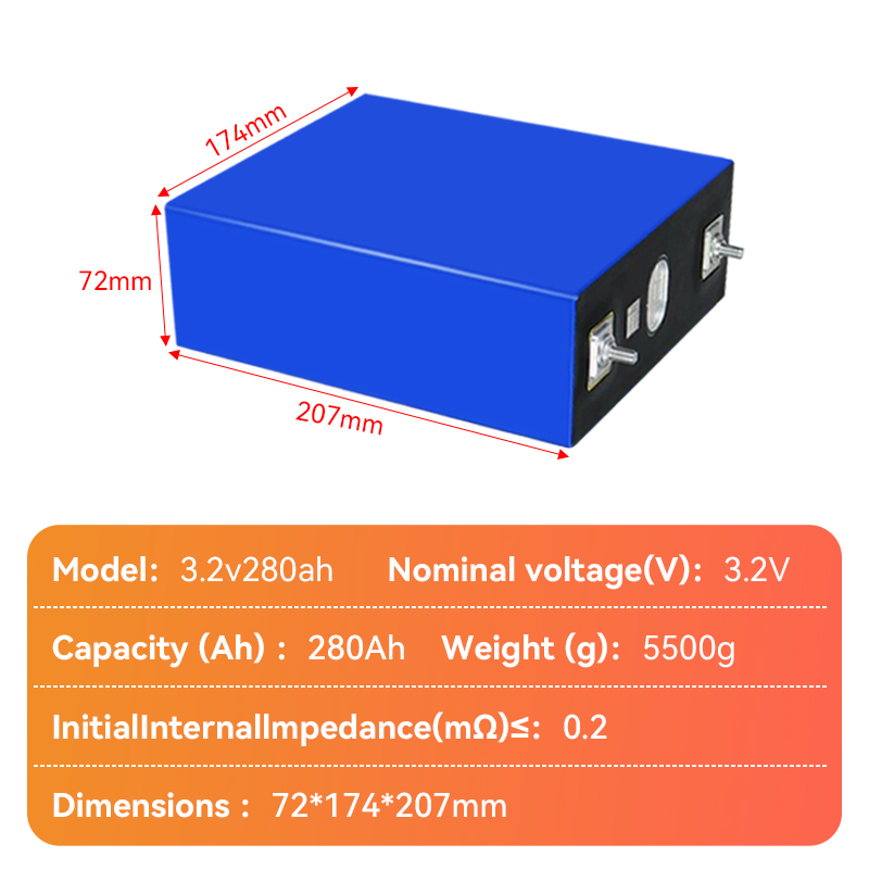 3.2v 280ah Lifepo4 Battery
