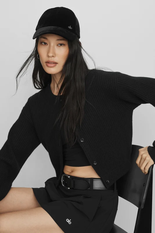 Velvet Off-Duty Cap