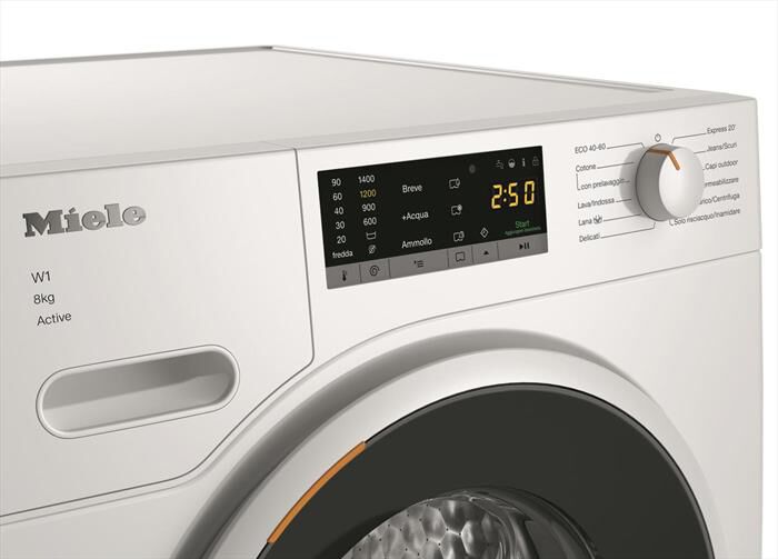 MIELE - Lavatrice WWA120 WCS 8 Kg Classe A-Bianco