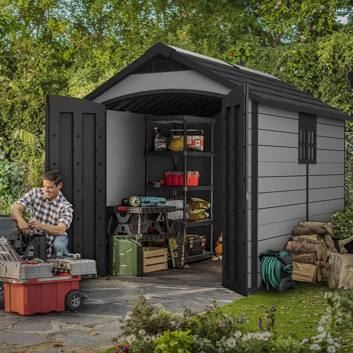 Keter Premier 7ft 5 x 11ft 6 (2.3 x 3.5m) Storage Shed