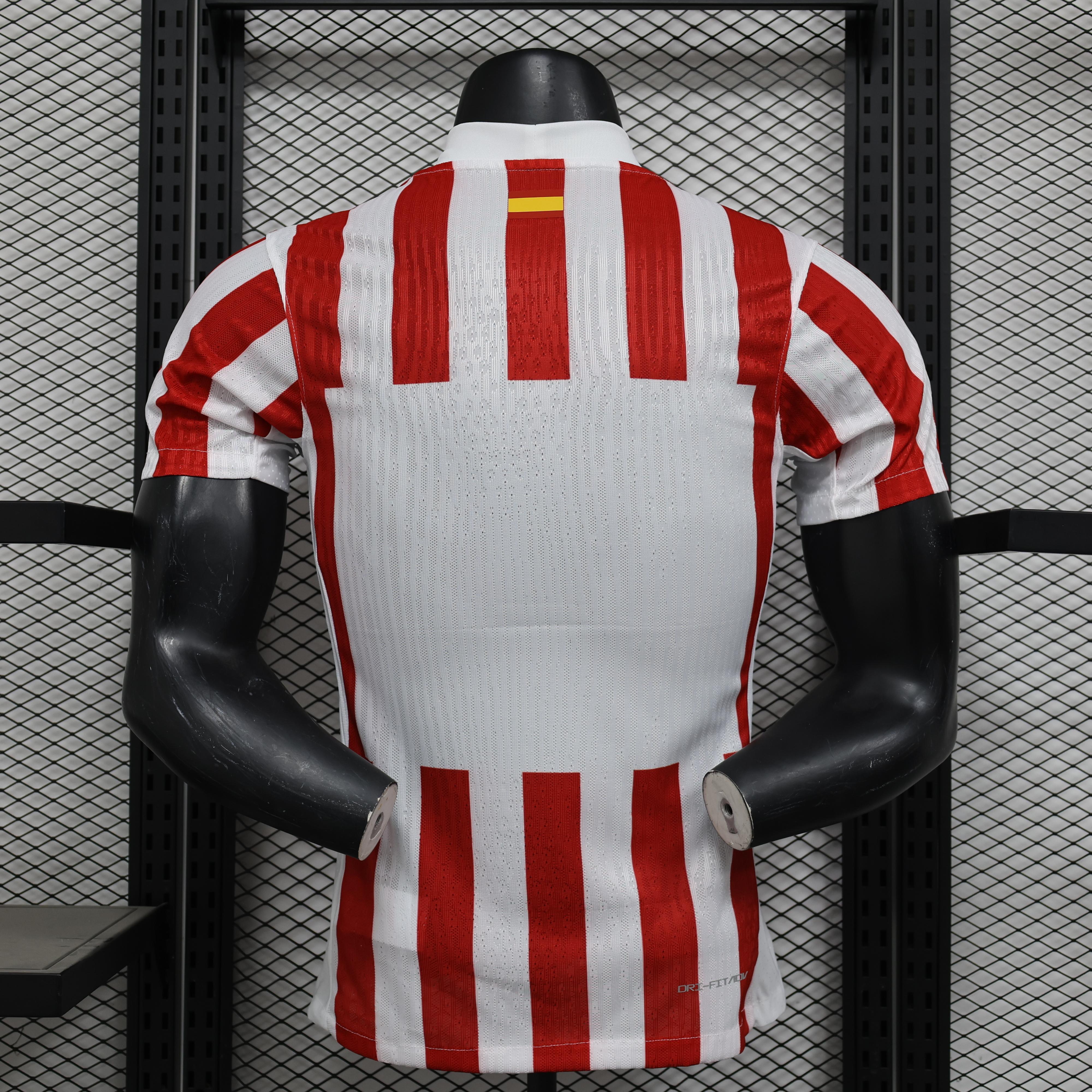2025/2026 Atletico Madrid Home Football Shirt (Player Edition)