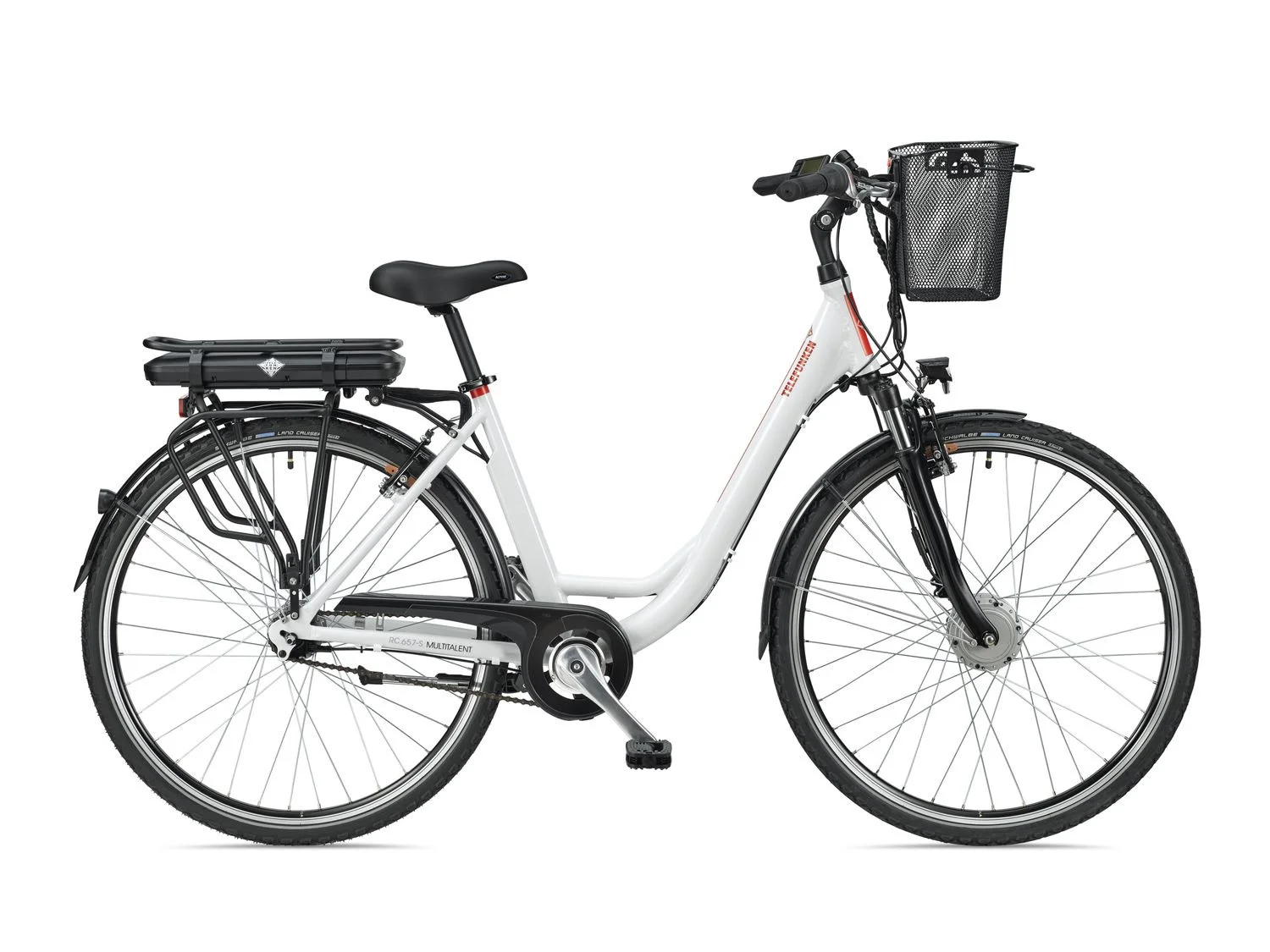 TELEFUNKEN E-Bike Multitalent RC657-S. Pedelec. Citybike. 28 Zoll. 100 km Reichweite