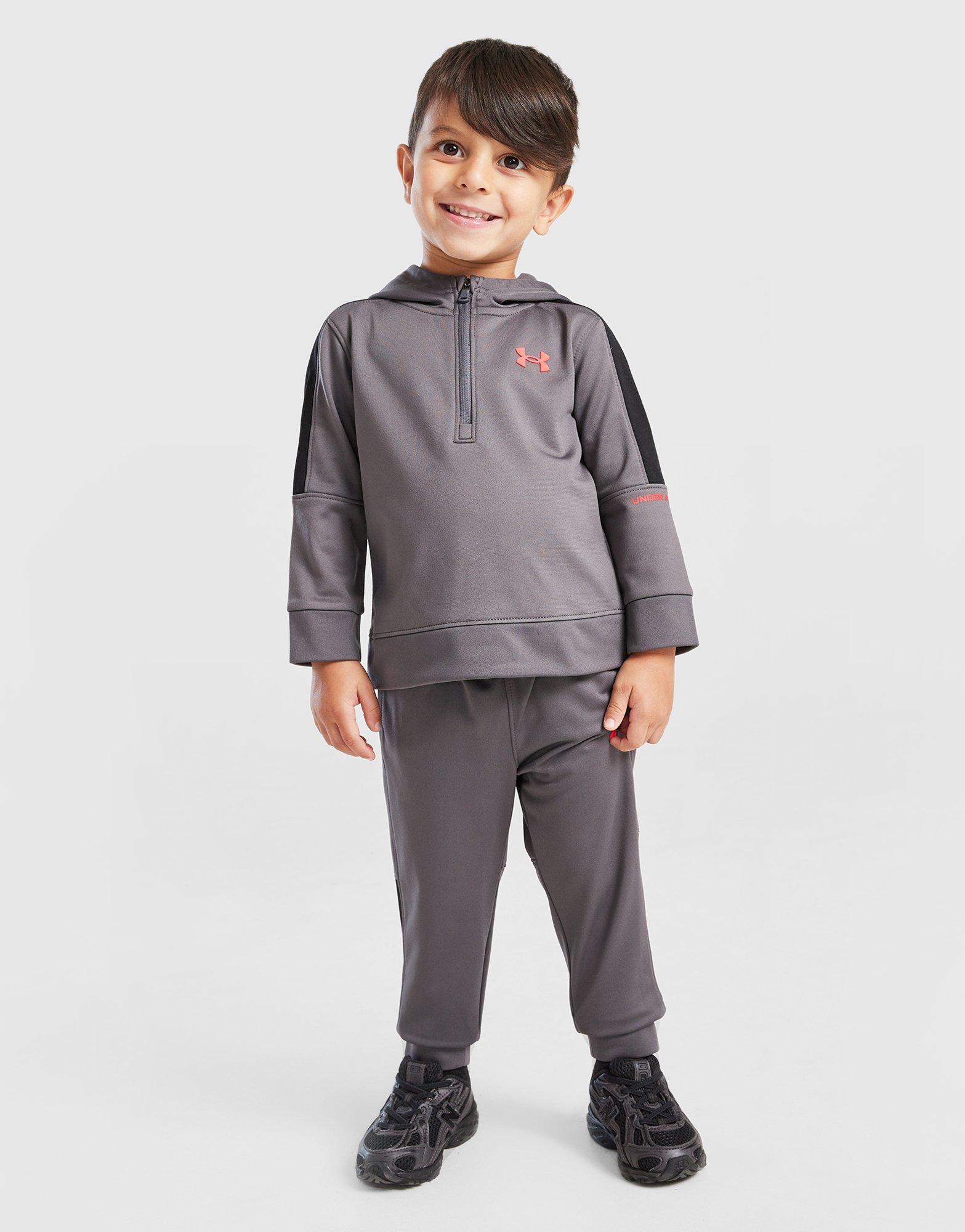 Under Armour Poly Colour Block 1/4 Zip Trainingsanzug Babys