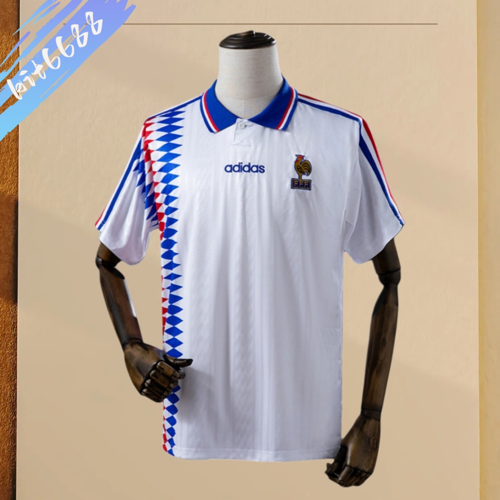 1994 France Away  Retro Football Shirt