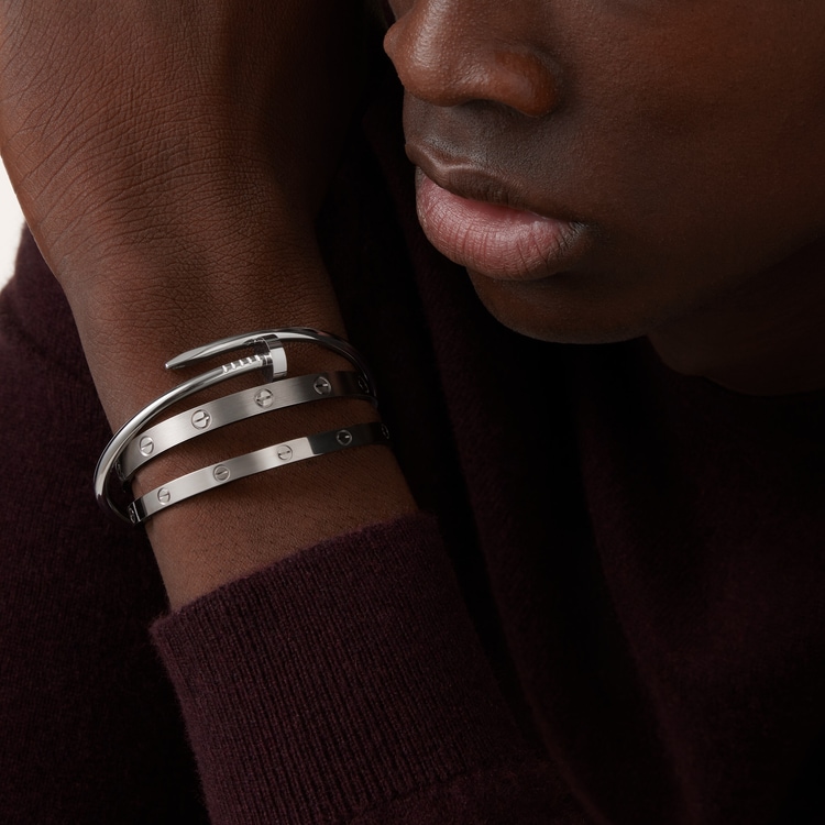 LOVE bracelet, medium model 18K white gold 4.8 mm