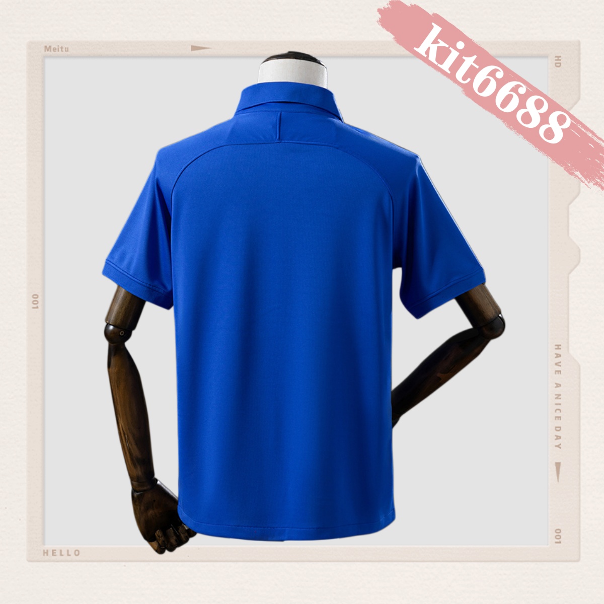 France 120th Anniversary Blue Retro Jersey