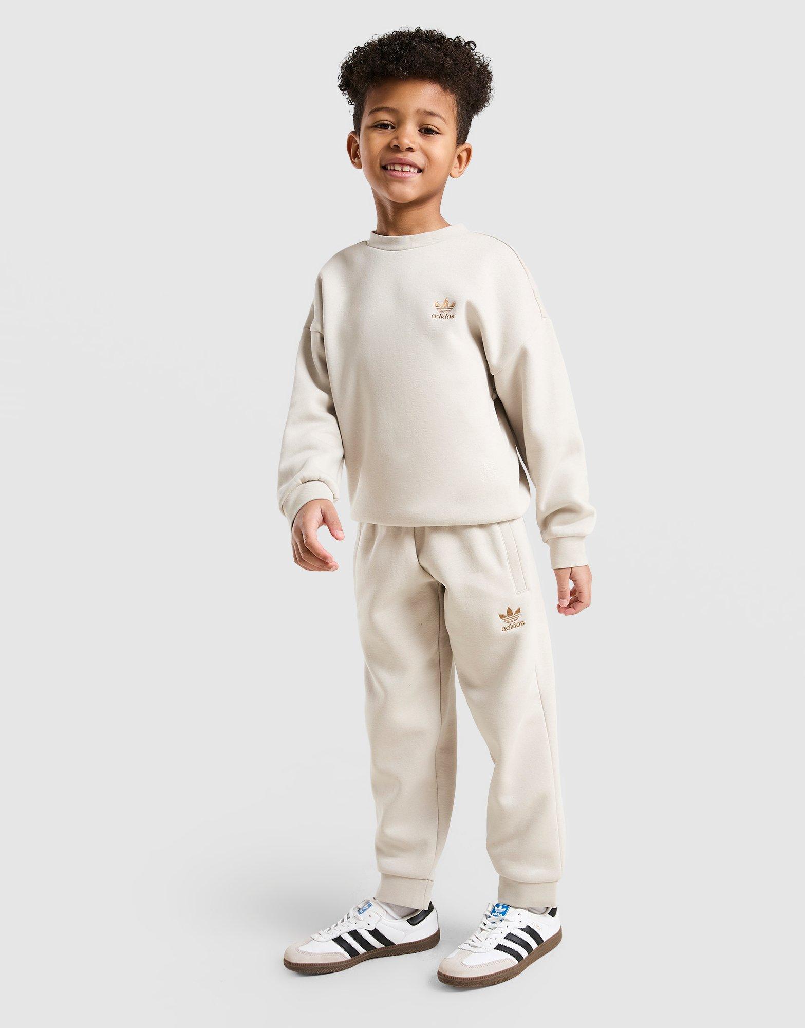 adidas Originals Trefoil Oversized Crew Tracksuit Children