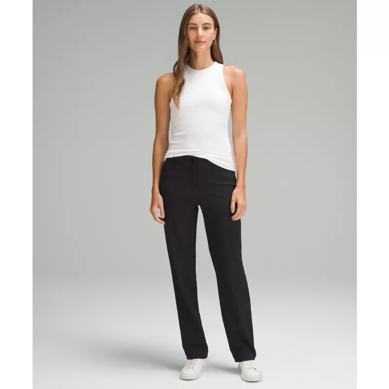 City Sleek 5 Pocket Wide-Leg Pant Full Length