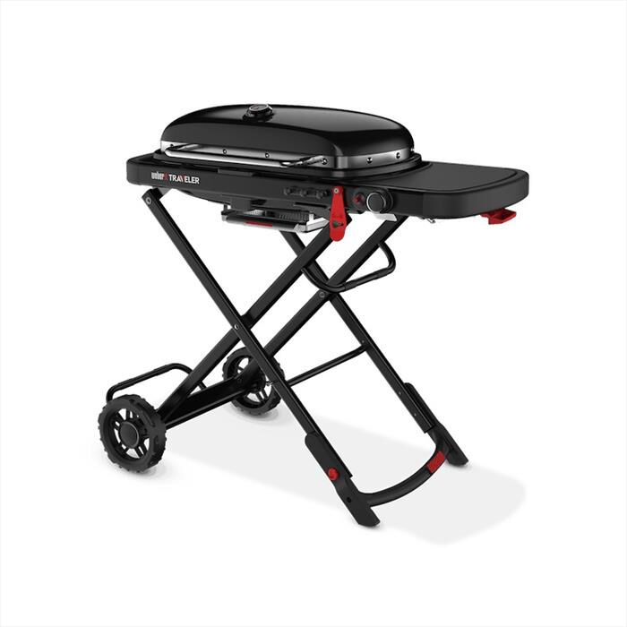 WEBER - TRAVELER COMPACT - BBQ A GAS-Nero