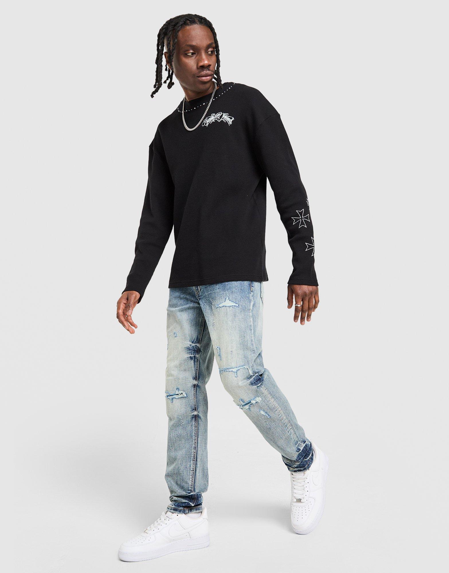 (Supply \u0026 Demand) Supply & Demand Omar Slim Ripped Jeans