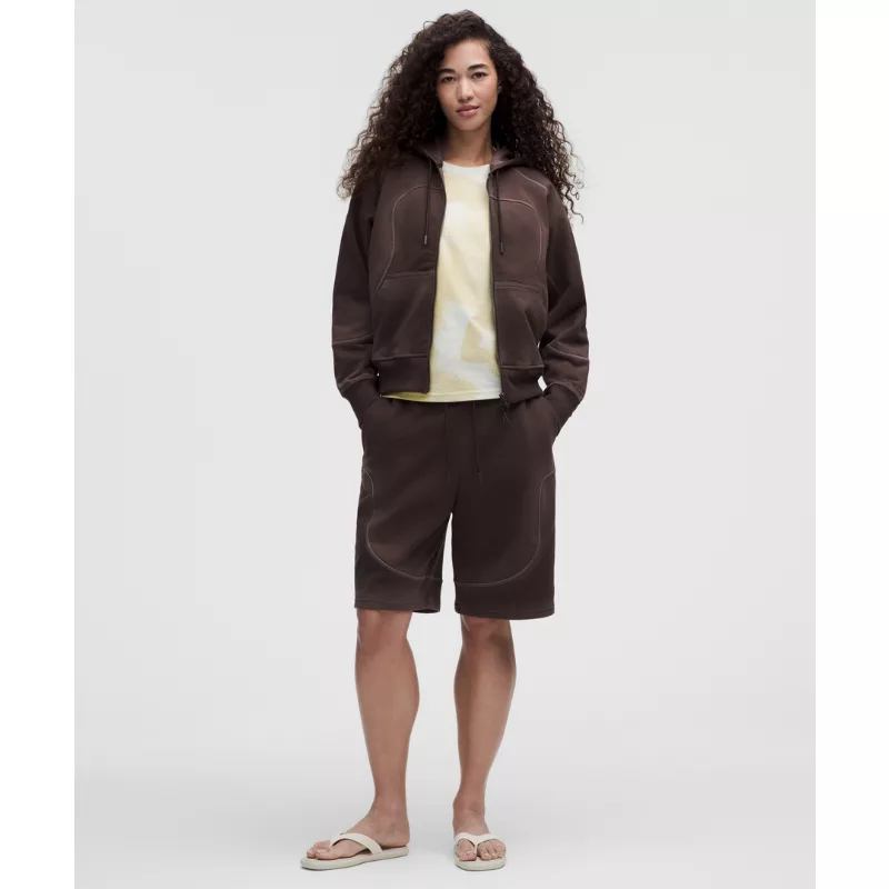Faded French Terry Full-Zip Hoodie SLNSH Collection