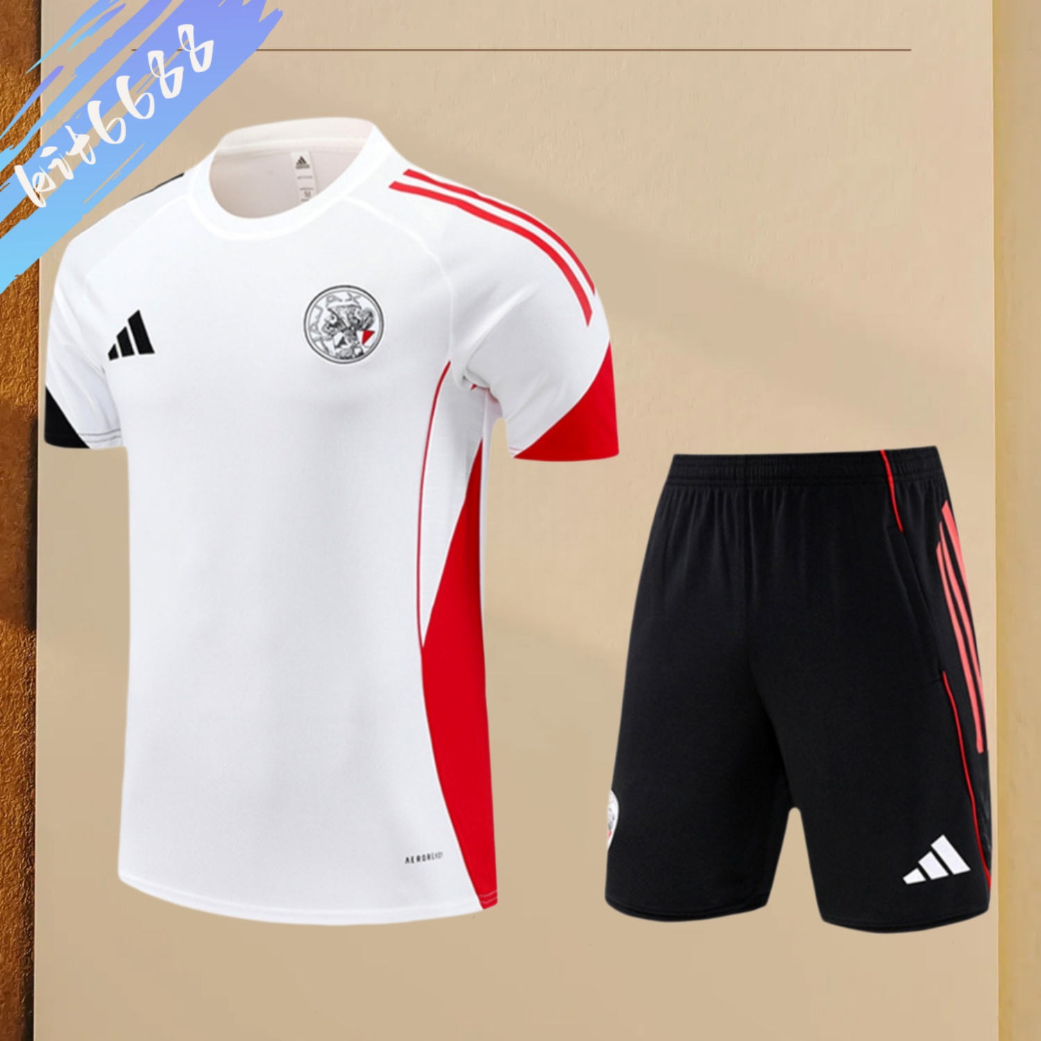 2025/2026 Ajax Kids Short-Sleeve Training Kits (Kids kit)