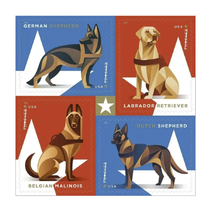 🎁[US FREE SHIPPING]100PCS-Military Working Dogs 2019
