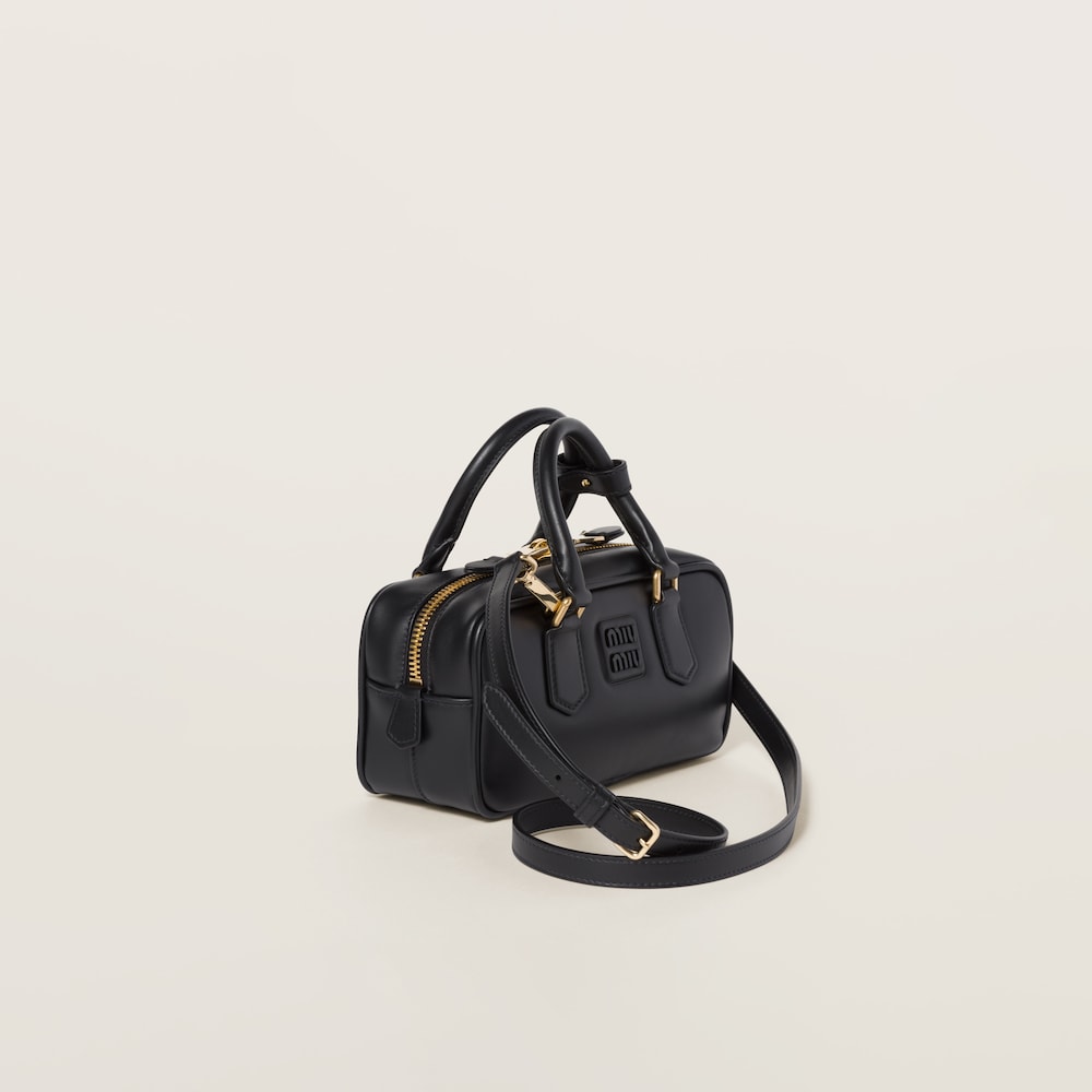 Arcadie leather bag Black