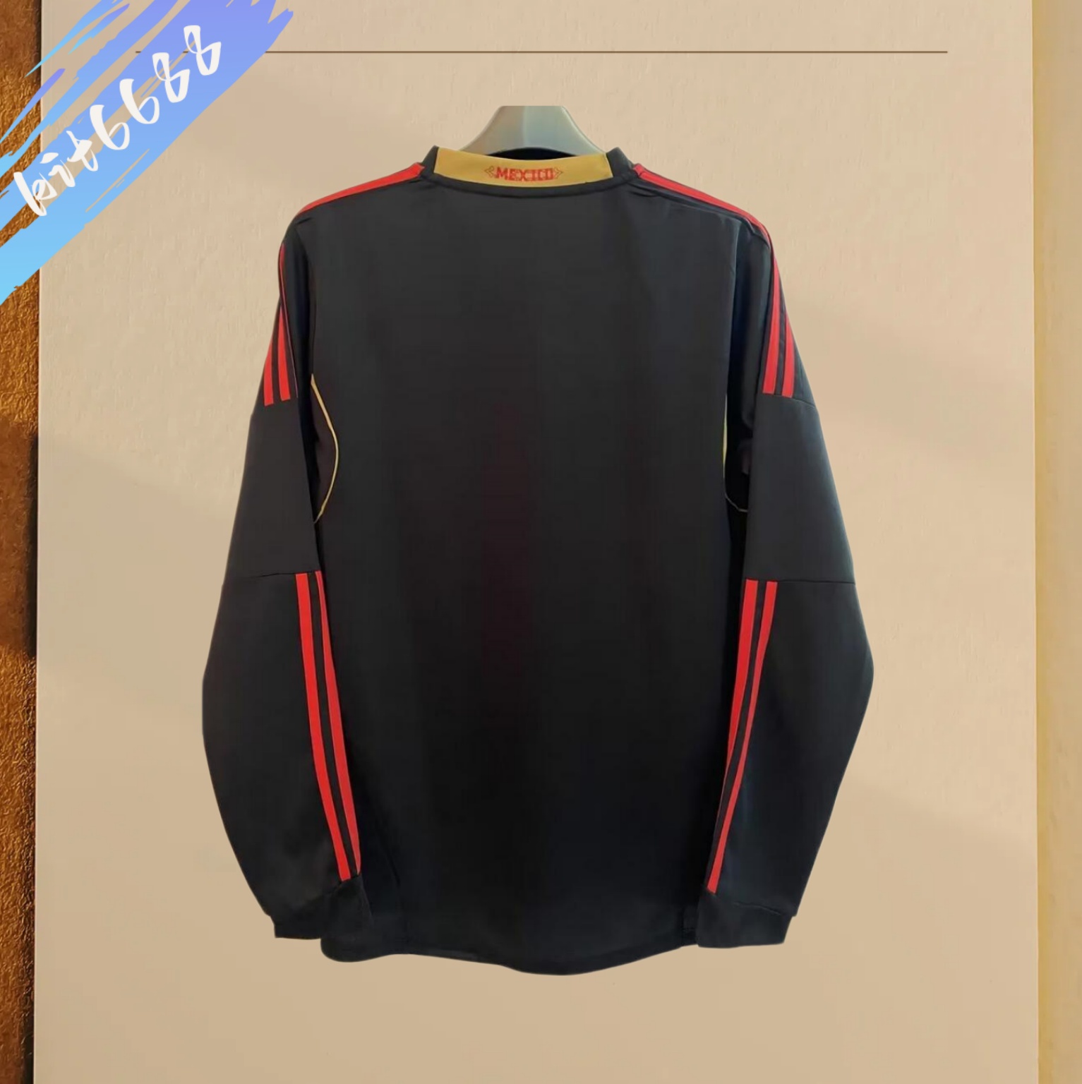 11/12 Mexico Away Retro Long-Sleeve Football Shirt
