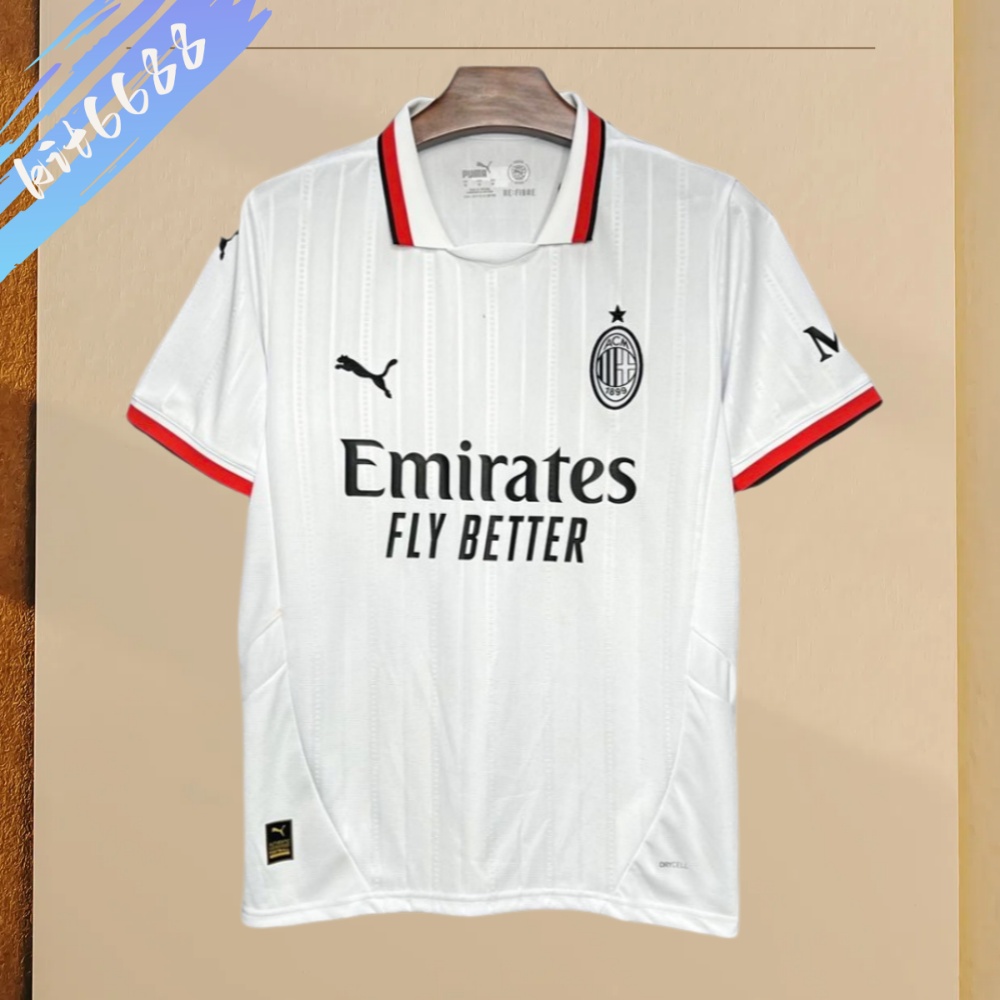 2024/2025 AC Milan Away White Football Shirt (Fan Edition)