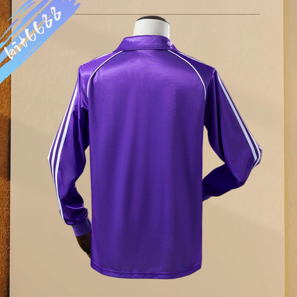 1984/1985 Real Madrid Away Long Sleeve Retro Football Shirt