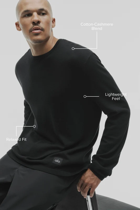 Cashmere Blend Ever Soft Long Sleeve Crew
